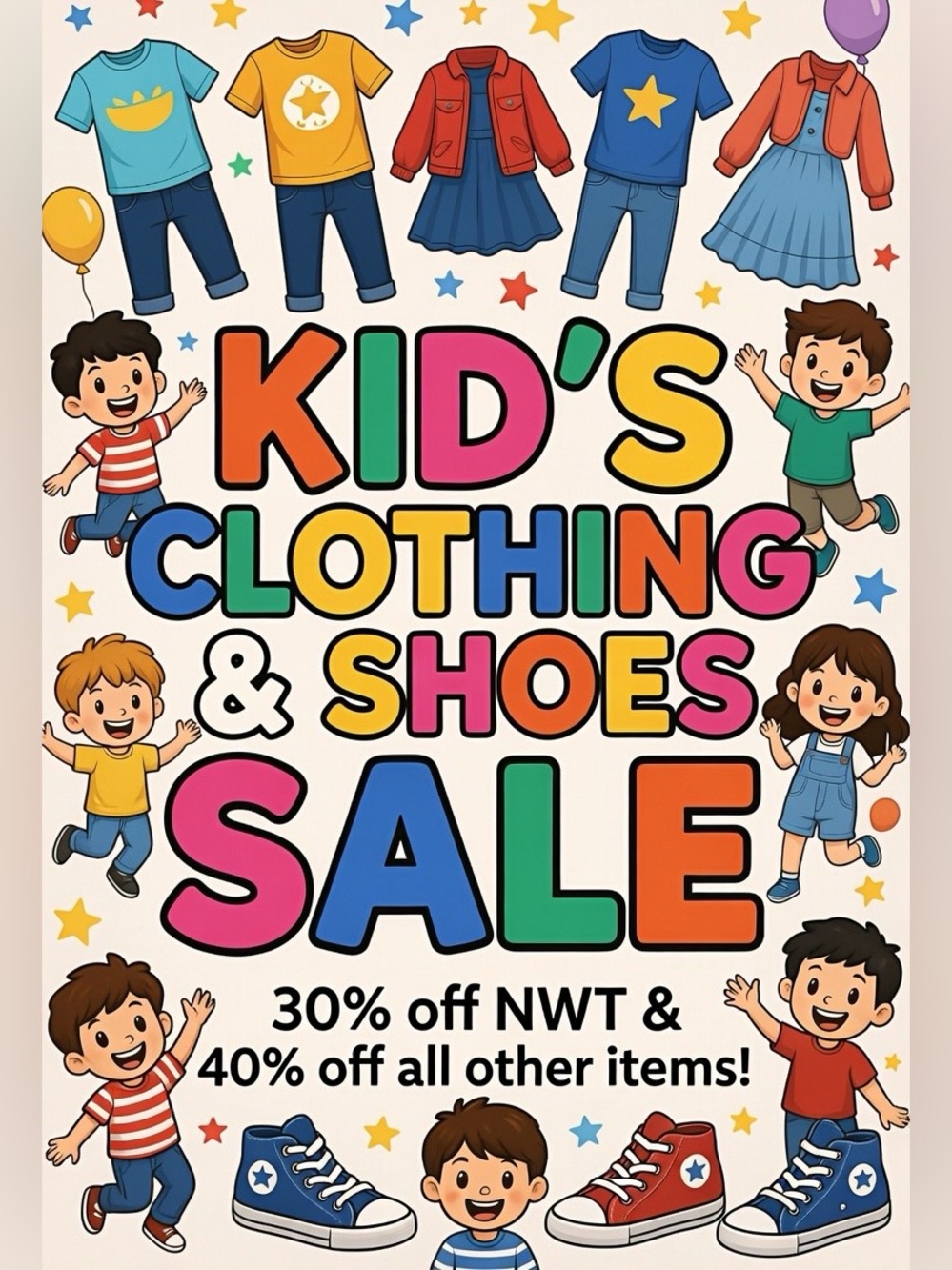 Kids' Clothing, Shoes & Accessories Sale